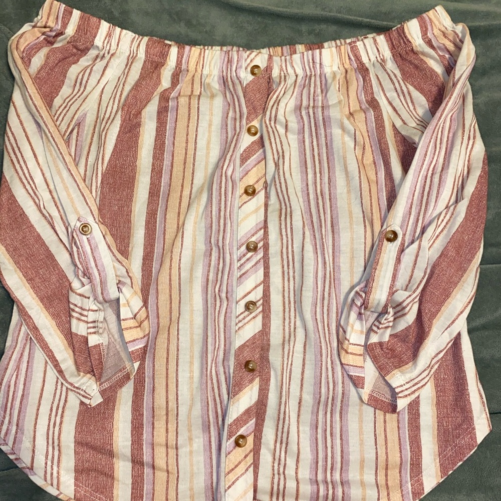 Off the shoulder shirt